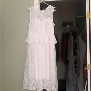 White lace Lilly Pulitzer dress